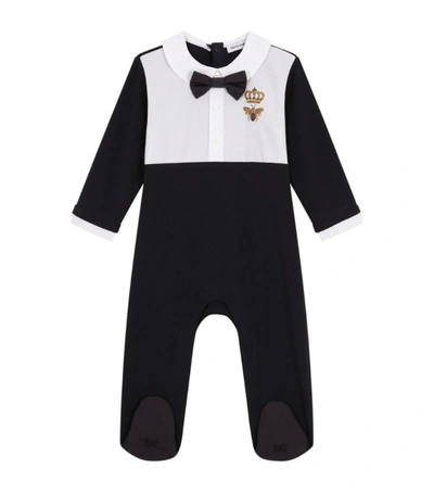 Dolce & Gabbana Babies' Kids Tuxedo All-in-one (0-24 Months) In Multi