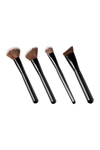 GLAMOUR STATUS ABOUT FACE 4-PIECE FACE BRUSH SET,704975171672