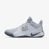 Nike Fly.by Mid Basketball Shoe (wolf Grey) In Wolf Grey,pure Platinum,metallic Silver,cool Grey