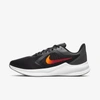 Nike Downshifter 10 Men's Running Shoe In Black,gym Red,dark Smoke Grey,total Orange