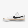Nike Men's Court Legacy Leather Casual Sneakers From Finish Line In White