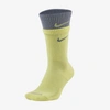 Nike Everyday Plus Cushioned Training Crew Socks In Light Zitron,ashen Slate,light Zitron