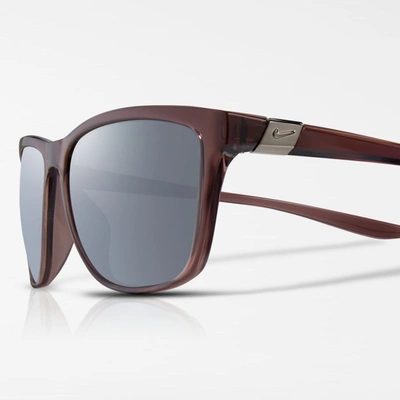 Nike City Icon Sunglasses In Smokey Mauve,pewter