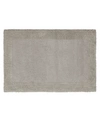 French Connection Nellore Fringe Cotton 17" X 24" Bath Rug Bedding In Taupe Grey