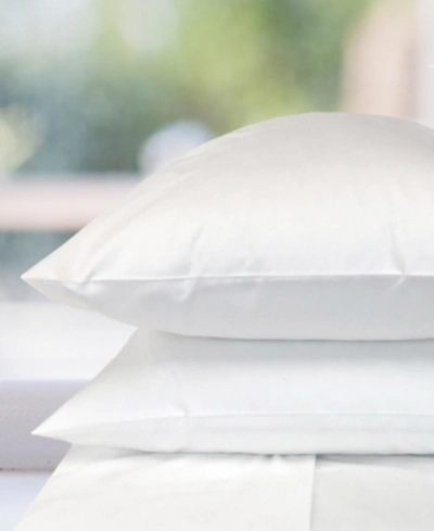 Bedvoyage Melange 2-piece Pillowcases Set, King In White
