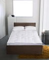 Martha Stewart 3'' White Down Top Featherbed, Full In White