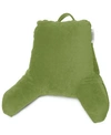 Nestl Bedding Shredded Memory Foam Reading Backrest Pillow, Petite In Calla Green