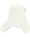 Nestl Bedding Shredded Memory Foam Reading Backrest Pillow, Medium In Off White