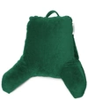 Nestl Bedding Shredded Memory Foam Reading Backrest Pillow, Medium In Hunter Green
