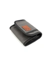 Tsd Brand Urban Light Coated Canvas Wallet In Gray