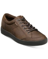 Nunn Bush Men's Kore City Walk Low-top Sneakers In Dark Brown