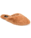 Journee Collection Journee Sundown Faux Fur Slipper In Camel