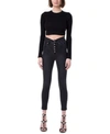 KENDALL + KYLIE JUNIORS' FLIPPED-WAISTBAND SKINNY JEANS