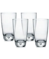 BORMIOLI ROCCO LUNA SET OF 4 HIGHBALL GLASSES