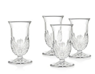 Godinger Dublin Set Of 4 Whiskey Glasses In Clear