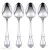 ONEIDA TRUE ROSE SET/4 TEASPOONS