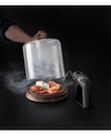 Fortessa Crafthouse Glass Smoking Cloche With Handheld Smoker & Chips