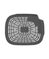 Tovolo Prep N' Rinse Flat Colander With Raised Edges In Charcoal