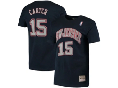 Mitchell & Ness Men's New Jersey Nets Hd Print Player T-shirt In Navy