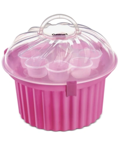 Cuisinart Cupcake-shaped Carrier In Pink