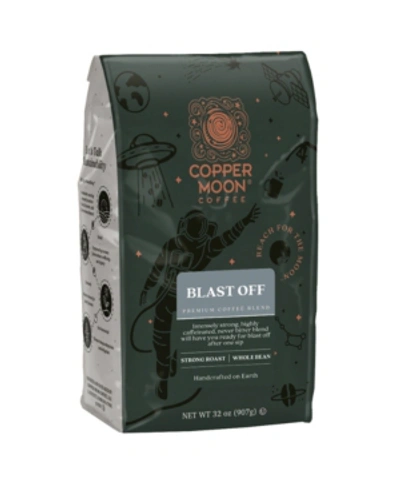 Copper Moon Coffee Whole Bean Coffee, High Caffeine Blast Off Blend, 2 Lbs