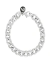 Effy Collection Effy Men's Curb Link Chain Bracelet In Sterling Silver In Silver