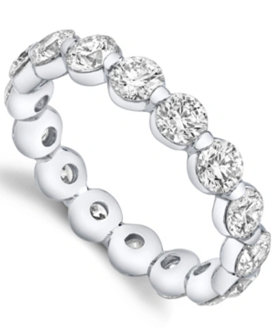 Sirena Diamond Round Eternity Band 2 3/4 Ct. T.w. In 14k White Or Yellow Gold In White Gold