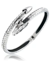 ANDREW CHARLES BY ANDY HILFIGER MEN'S DRAGON BANGLE BRACELET IN STAINLESS STEEL
