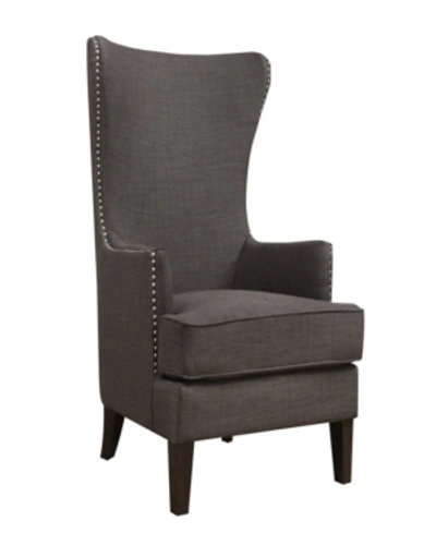 Picket House Furnishings Kegan Accent Chair In Charcoal