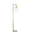 Hudson & Canal Malva Floor Lamp In Gold-tone