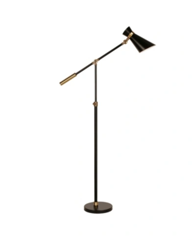 Hudson & Canal Rex Floor Lamp In Gold-tone