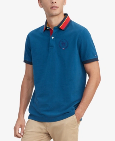 Tommy Hilfiger Men's Oscar Polo In Cool Dip