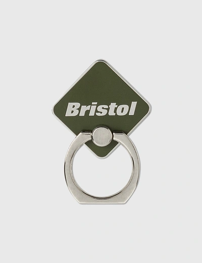 F.c. Real Bristol Emblem Mobile Ring In Black