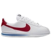 Nike Little Kids Cortez Basic Sl Casual Sneakers From Finish Line In White/varsity Red/varsity Royal