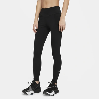 Nike One Women's Tights Leggings In Black,white