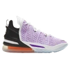 Nike Lebron 18 "blue Multi" Basketball Shoe In Multi Color/white