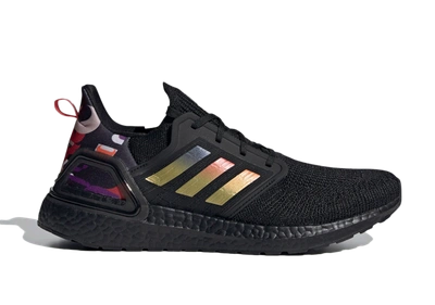 Pre-owned Adidas Originals Adidas Ultra Boost 2020 Chinese New Year (2021) In Core Black/gold Metallic-collegiate Purple
