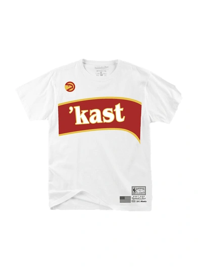 Pre-owned Mitchell & Ness  Outkast X Atlanta Hawks T-shirt White