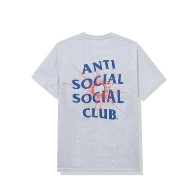 Pre-owned Anti Social Social Club  Theories Tee Gray