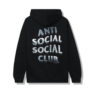 Pre-owned Anti Social Social Club  747k Hoodie Black