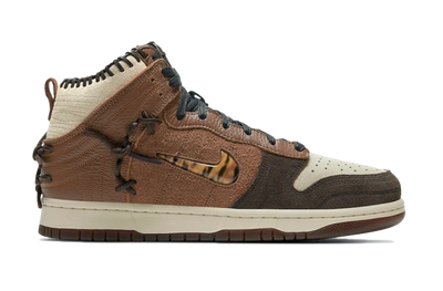 Pre-owned Nike  Dunk High Bodega Legend Fauna Brown In Fauna Brown/rustic-velvet Brown-multi-color