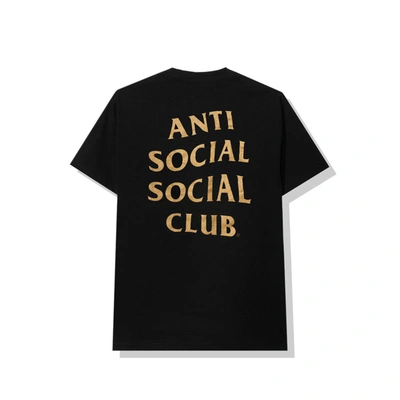 Pre-owned Anti Social Social Club (japan Only) Congrats Tee Black