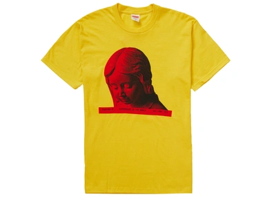 Pre-owned Supreme  Everywhere Tee Yellow