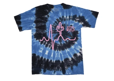 Pre-owned Travis Scott  Astroworld Dallas Festival Exclusive T-shirt Tie Dye