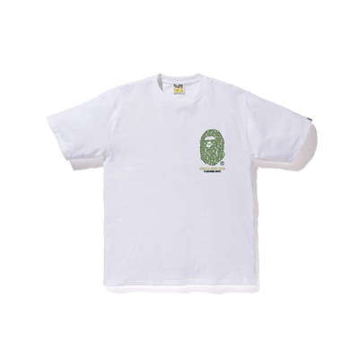 Pre-owned Bape  City Tokyo College Tee White