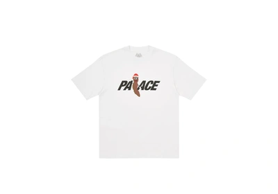 Pre-owned Palace  Mr Hankey T-shirt White