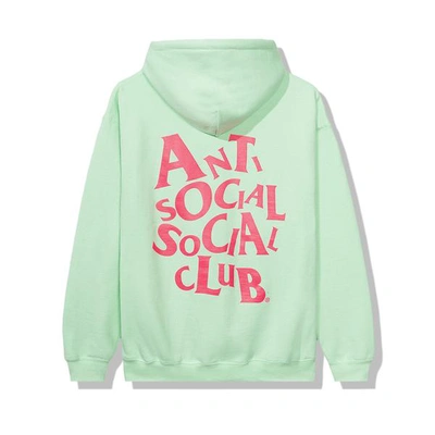 Pre-owned Anti Social Social Club  Complicated Hoodie Green