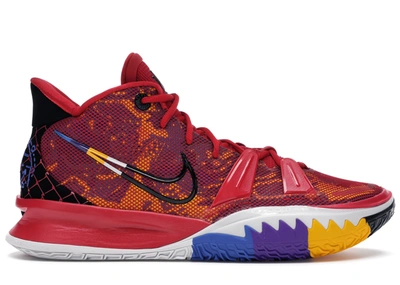 Pre-owned Nike  Kyrie 7 Icons Of Sport In Red/multi-color
