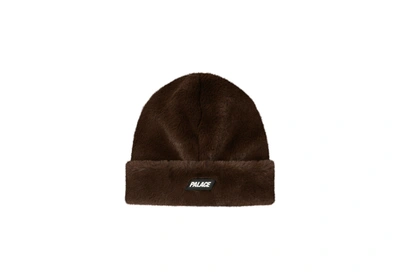Pre-owned Palace  Teddy Beanie Brown