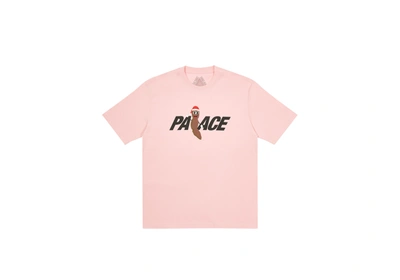 Pre-owned Palace  Mr Hankey T-shirt Pink